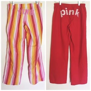 VS PINK Pajama Pants Bundle